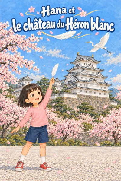 Couverture du livre Hana et le château du Héron blanc