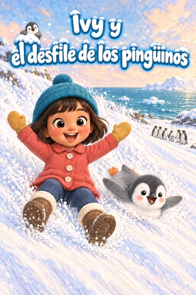 Portada del libro Ivy y el desfile de los pingüinos