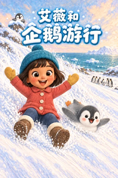 《艾薇和企鹅游行》封面