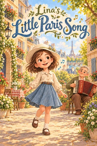 Lina's Little Paris Song book cover