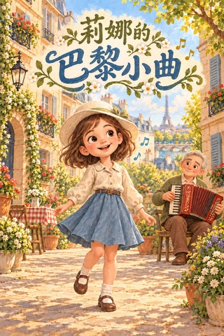 《莉娜的巴黎小曲》封面