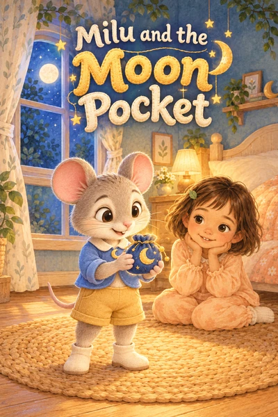 Milu and the Moon Pocket book cover