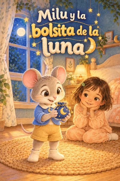 Portada del libro Milu y la bolsita de la luna