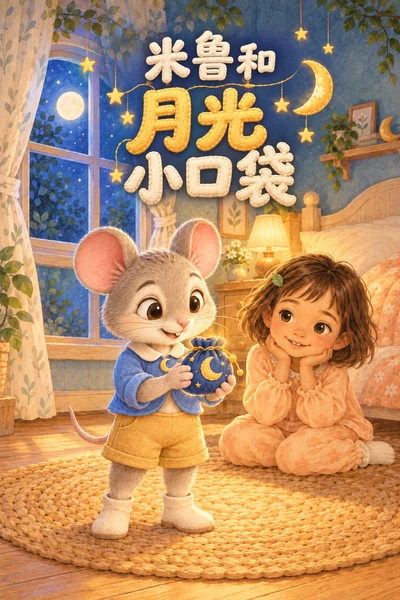 《米鲁和月光小口袋》封面