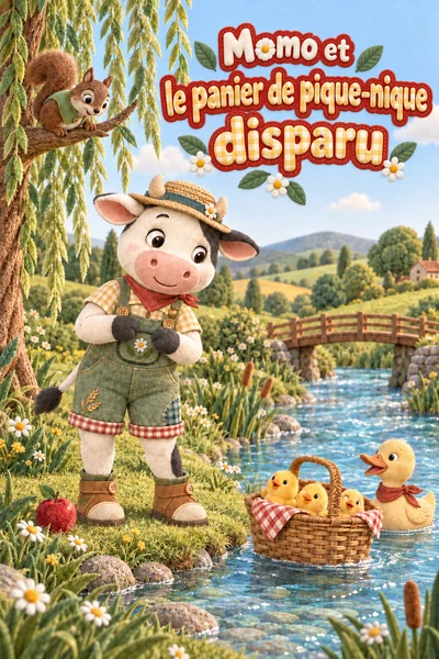 Couverture du livre Momo et le panier de pique-nique disparu