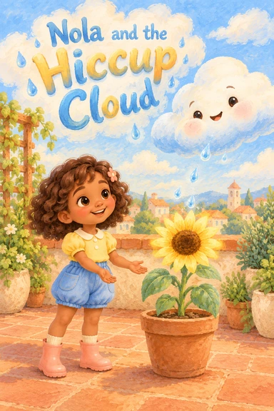 Nola and the Hiccup Cloud book cover