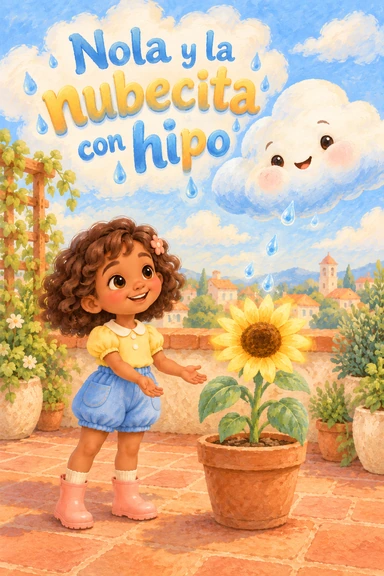 Portada del libro Nola y la nubecita con hipo