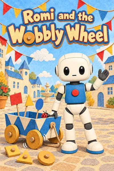 Romi and the Wobbly Wheel book cover