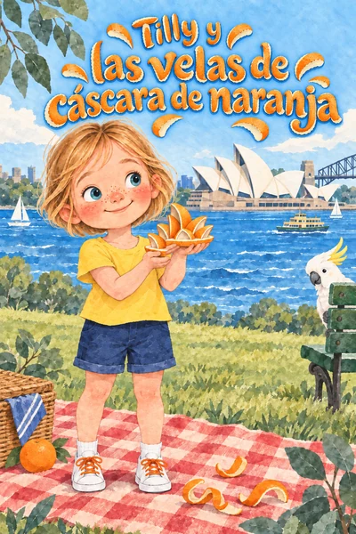 Portada del libro Tilly y las velas de cáscara de naranja
