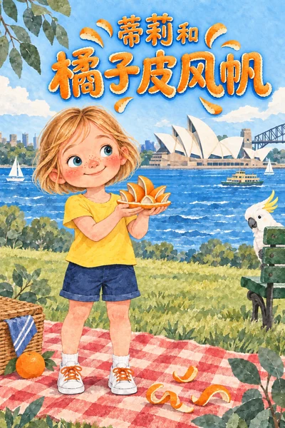 《蒂莉和橘子皮风帆》封面