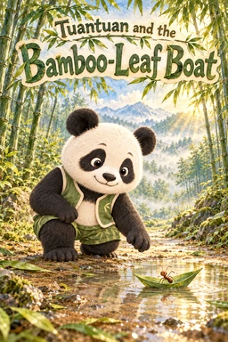 Tuantuan and the Bamboo-Leaf Boat book cover