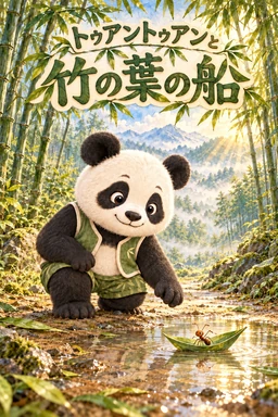 絵本『トゥアントゥアンと竹の葉の船』の表紙